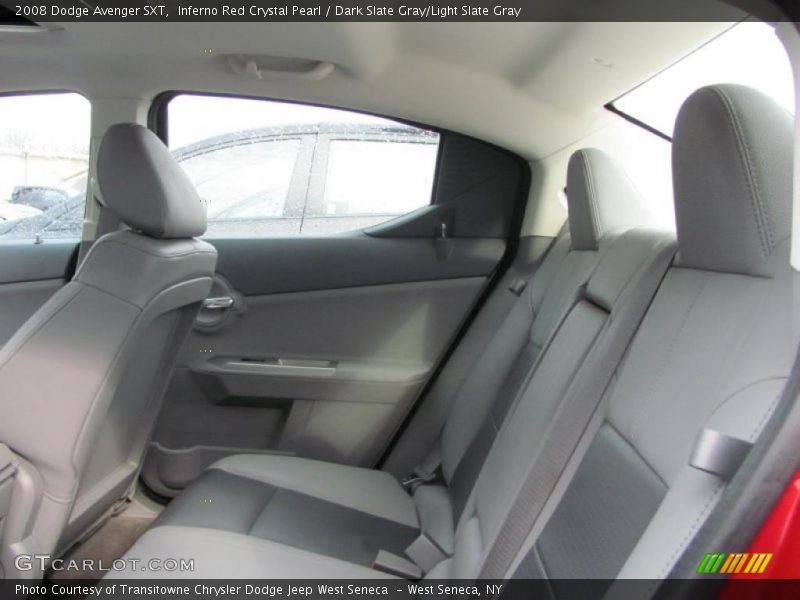 Inferno Red Crystal Pearl / Dark Slate Gray/Light Slate Gray 2008 Dodge Avenger SXT
