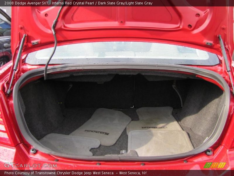 Inferno Red Crystal Pearl / Dark Slate Gray/Light Slate Gray 2008 Dodge Avenger SXT