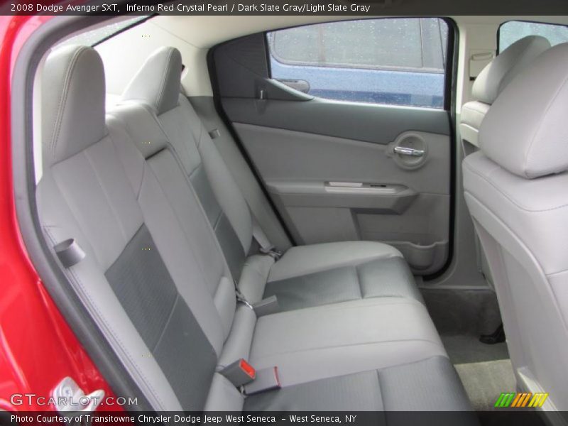 Inferno Red Crystal Pearl / Dark Slate Gray/Light Slate Gray 2008 Dodge Avenger SXT