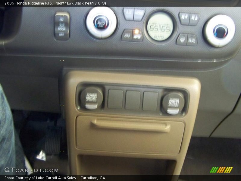 Nighthawk Black Pearl / Olive 2006 Honda Ridgeline RTS