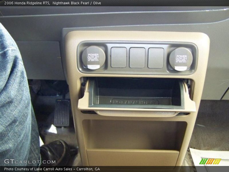 Nighthawk Black Pearl / Olive 2006 Honda Ridgeline RTS