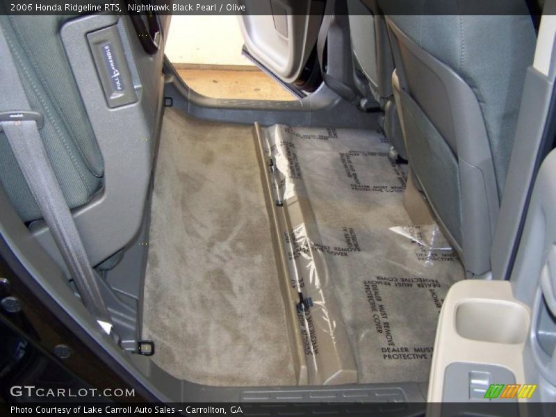 Nighthawk Black Pearl / Olive 2006 Honda Ridgeline RTS