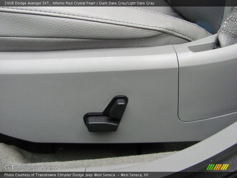 Inferno Red Crystal Pearl / Dark Slate Gray/Light Slate Gray 2008 Dodge Avenger SXT