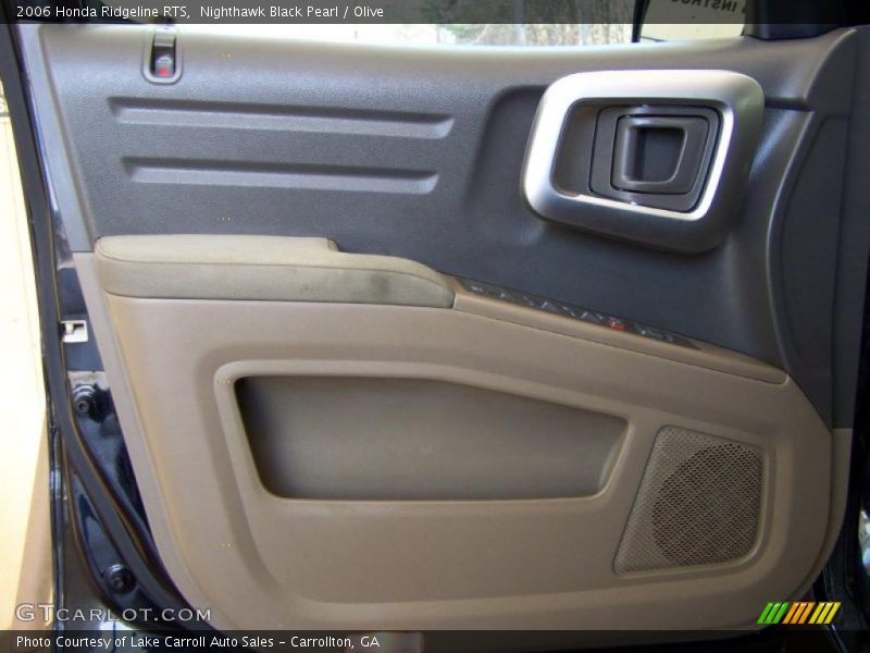 Nighthawk Black Pearl / Olive 2006 Honda Ridgeline RTS