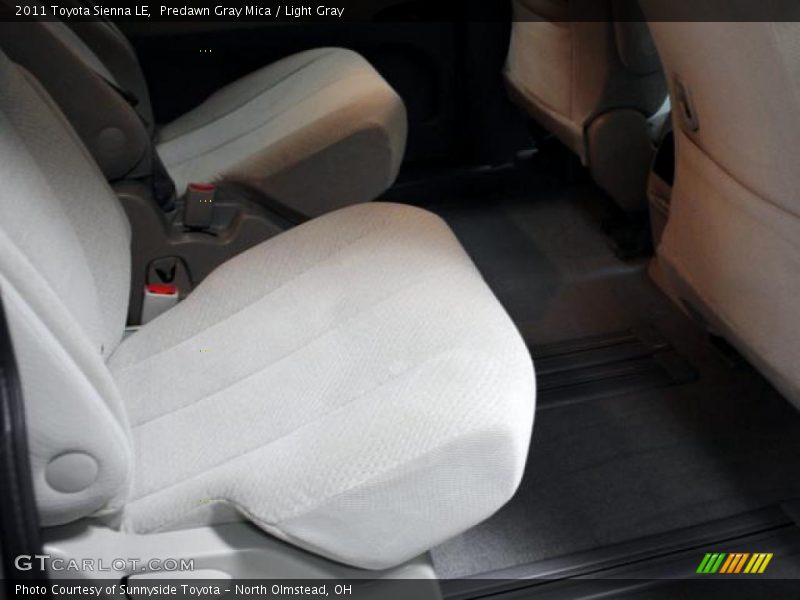 Predawn Gray Mica / Light Gray 2011 Toyota Sienna LE