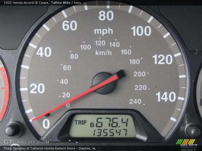 Taffeta White / Ivory 2002 Honda Accord SE Coupe