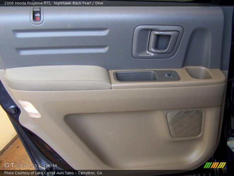 Nighthawk Black Pearl / Olive 2006 Honda Ridgeline RTS