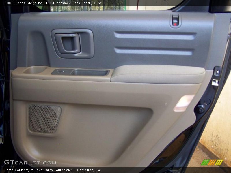 Nighthawk Black Pearl / Olive 2006 Honda Ridgeline RTS