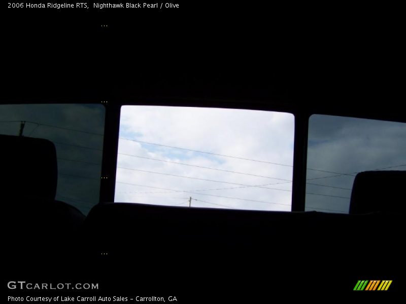 Nighthawk Black Pearl / Olive 2006 Honda Ridgeline RTS