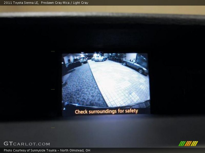 Predawn Gray Mica / Light Gray 2011 Toyota Sienna LE