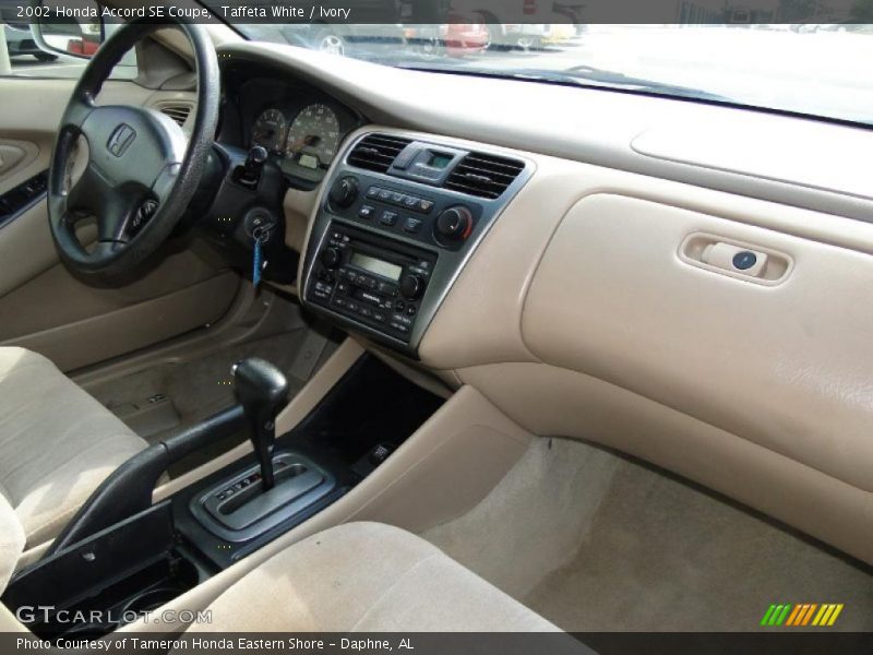 Dashboard of 2002 Accord SE Coupe