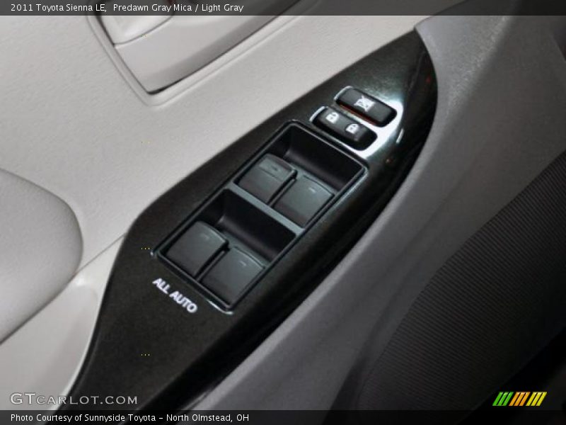 Predawn Gray Mica / Light Gray 2011 Toyota Sienna LE