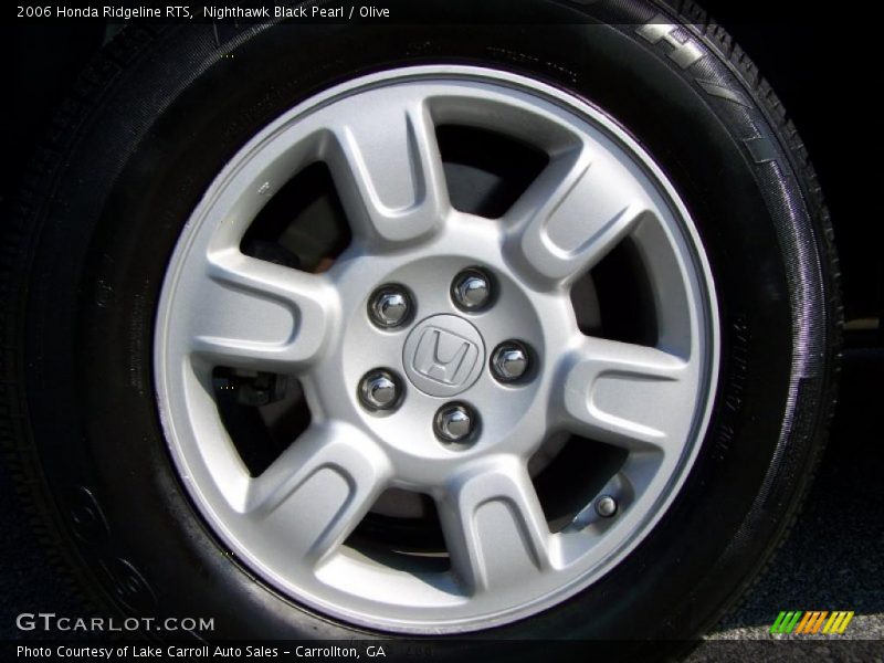 Nighthawk Black Pearl / Olive 2006 Honda Ridgeline RTS