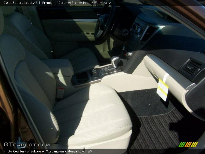 Caramel Bronze Pearl / Warm Ivory 2011 Subaru Legacy 2.5i Premium