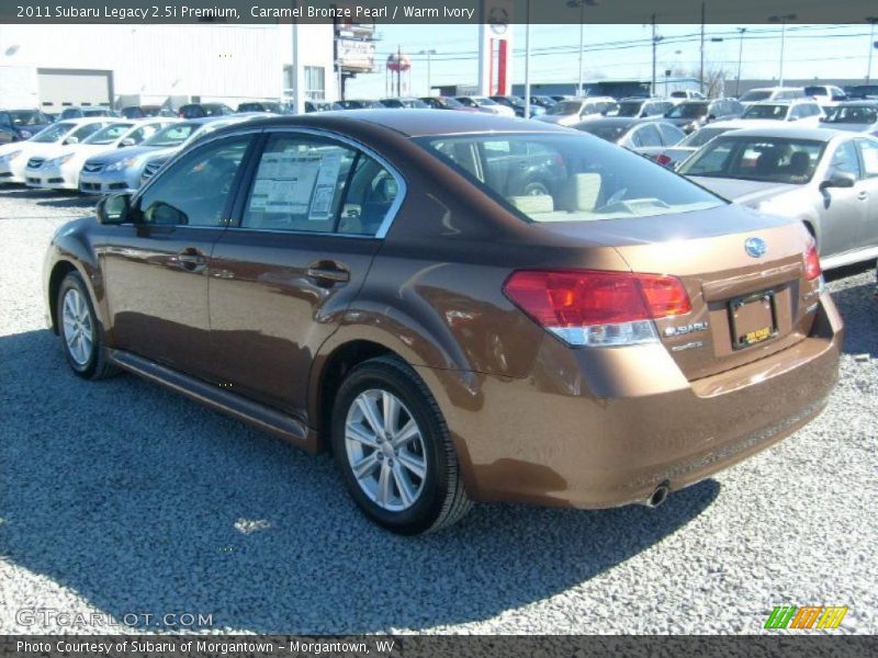 Caramel Bronze Pearl / Warm Ivory 2011 Subaru Legacy 2.5i Premium