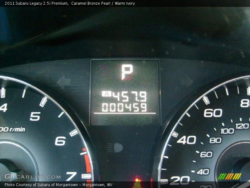 Caramel Bronze Pearl / Warm Ivory 2011 Subaru Legacy 2.5i Premium