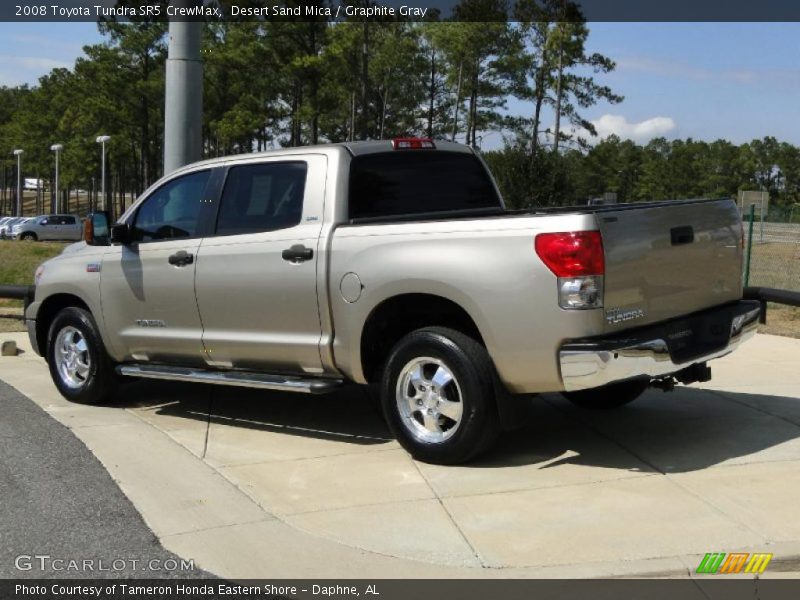 Desert Sand Mica / Graphite Gray 2008 Toyota Tundra SR5 CrewMax