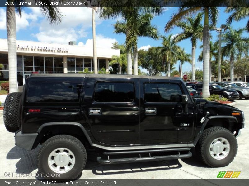 Black / Ebony Black 2008 Hummer H2 SUV