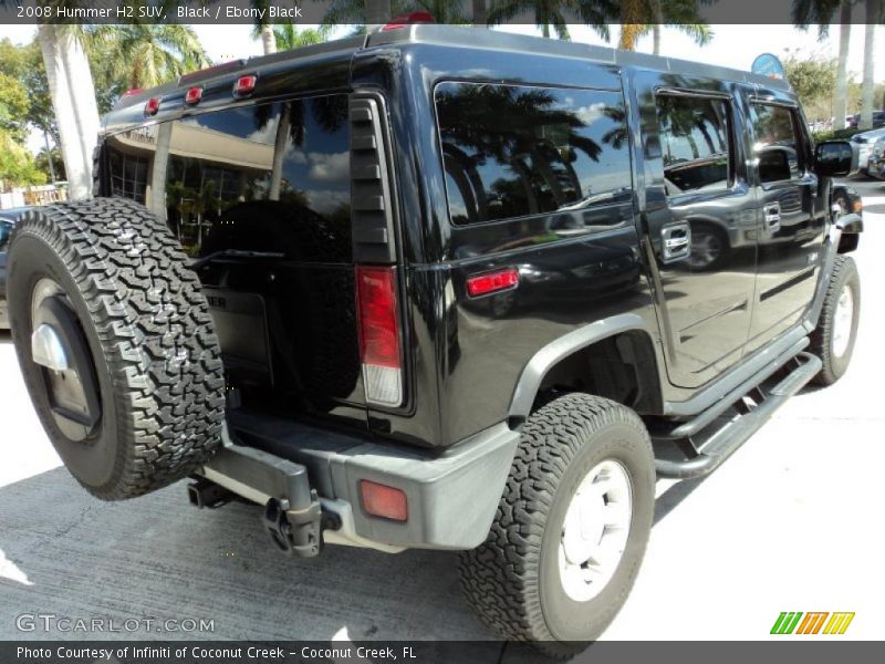 Black / Ebony Black 2008 Hummer H2 SUV