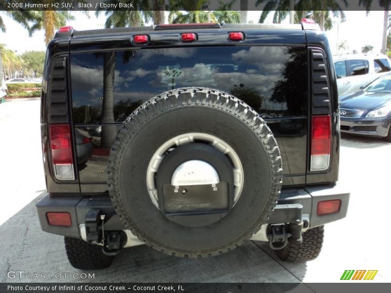 Black / Ebony Black 2008 Hummer H2 SUV