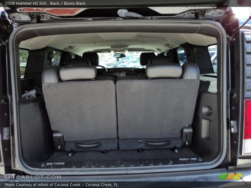 Black / Ebony Black 2008 Hummer H2 SUV