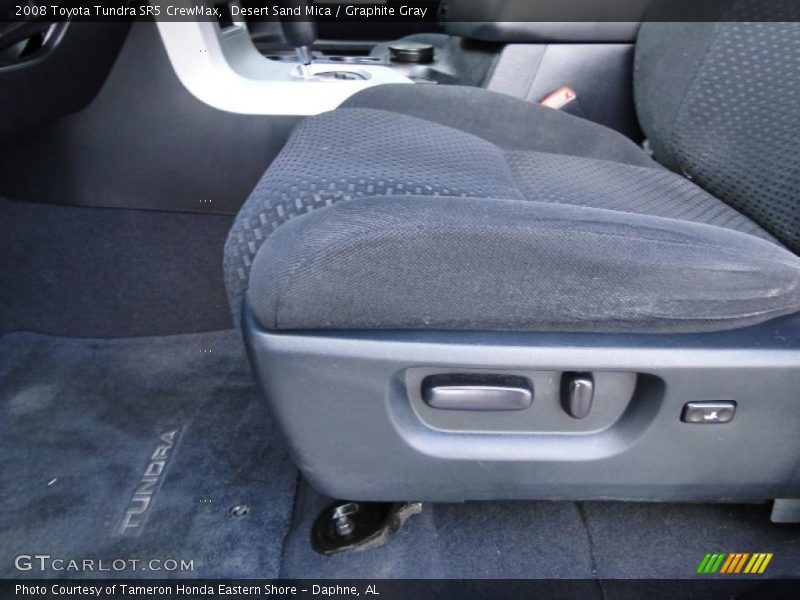 Desert Sand Mica / Graphite Gray 2008 Toyota Tundra SR5 CrewMax