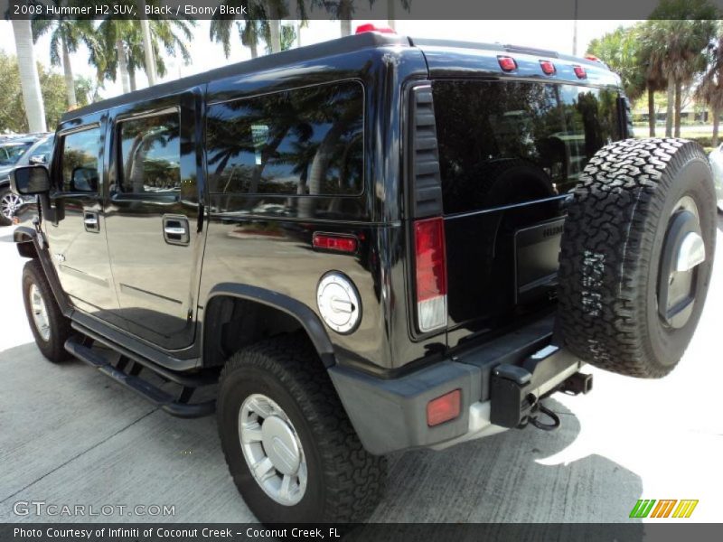 Black / Ebony Black 2008 Hummer H2 SUV
