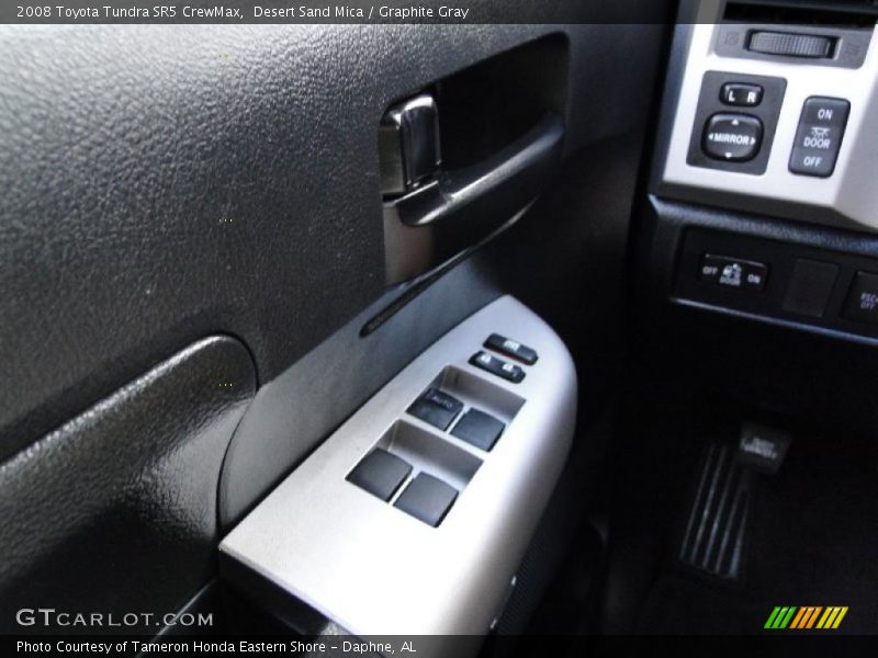 Desert Sand Mica / Graphite Gray 2008 Toyota Tundra SR5 CrewMax