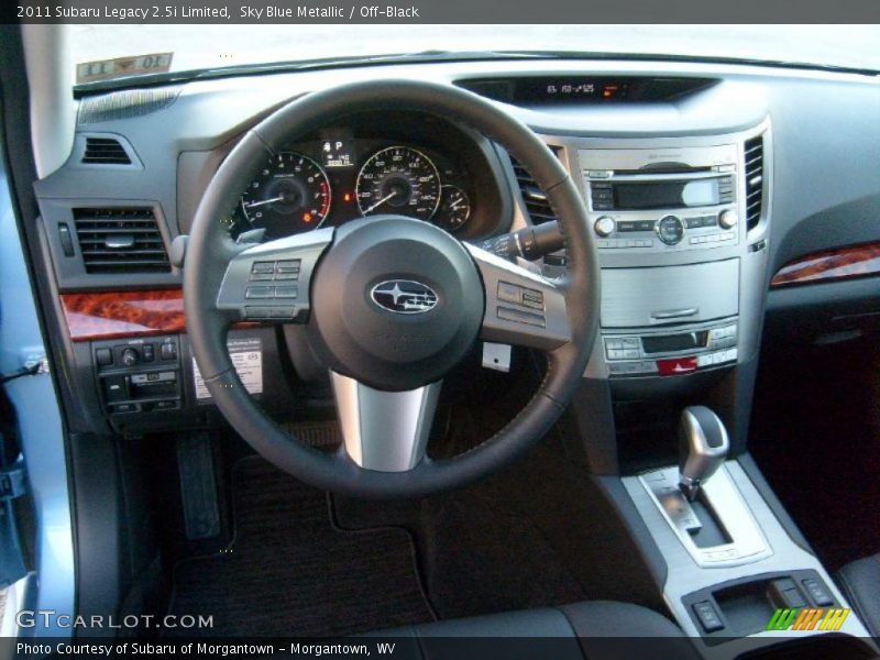 Dashboard of 2011 Legacy 2.5i Limited