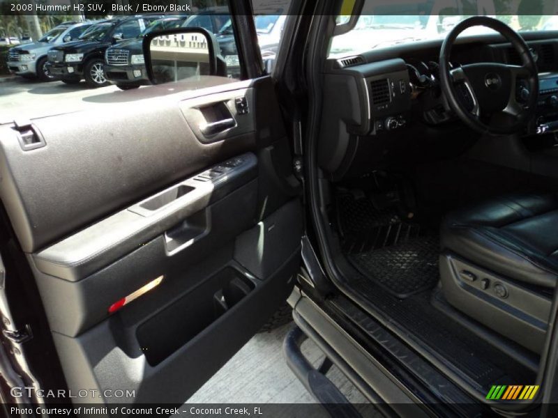 Black / Ebony Black 2008 Hummer H2 SUV
