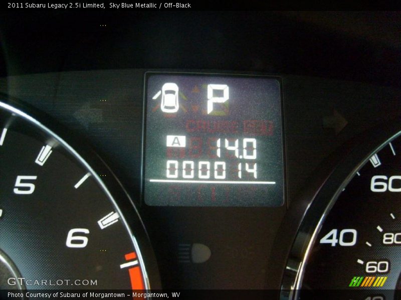 Sky Blue Metallic / Off-Black 2011 Subaru Legacy 2.5i Limited