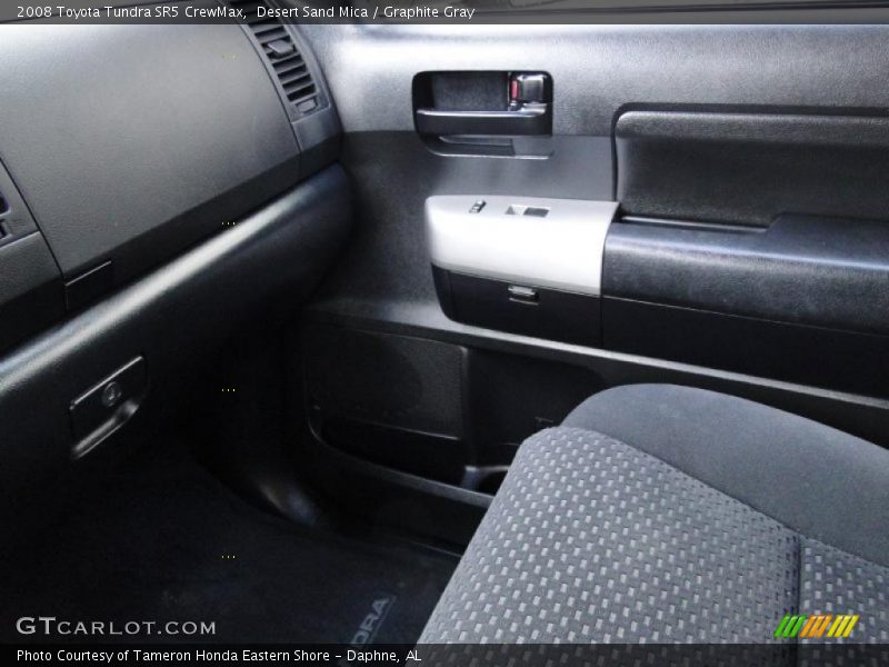 Desert Sand Mica / Graphite Gray 2008 Toyota Tundra SR5 CrewMax