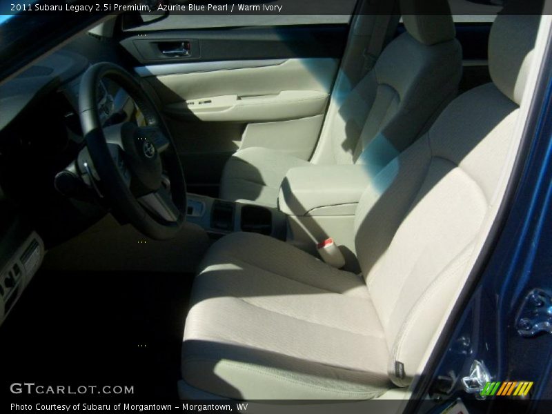 Azurite Blue Pearl / Warm Ivory 2011 Subaru Legacy 2.5i Premium