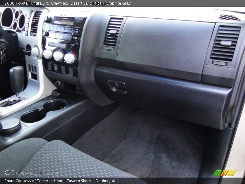 Desert Sand Mica / Graphite Gray 2008 Toyota Tundra SR5 CrewMax