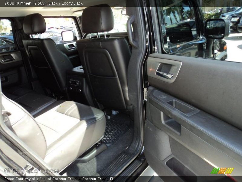 Black / Ebony Black 2008 Hummer H2 SUV
