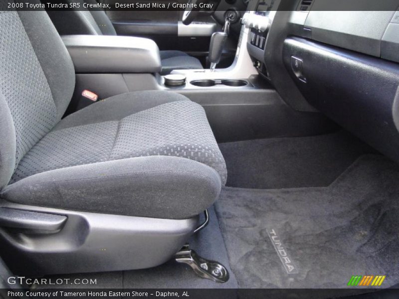 Desert Sand Mica / Graphite Gray 2008 Toyota Tundra SR5 CrewMax