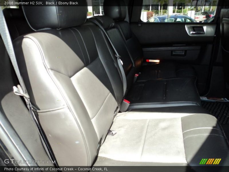 Black / Ebony Black 2008 Hummer H2 SUV