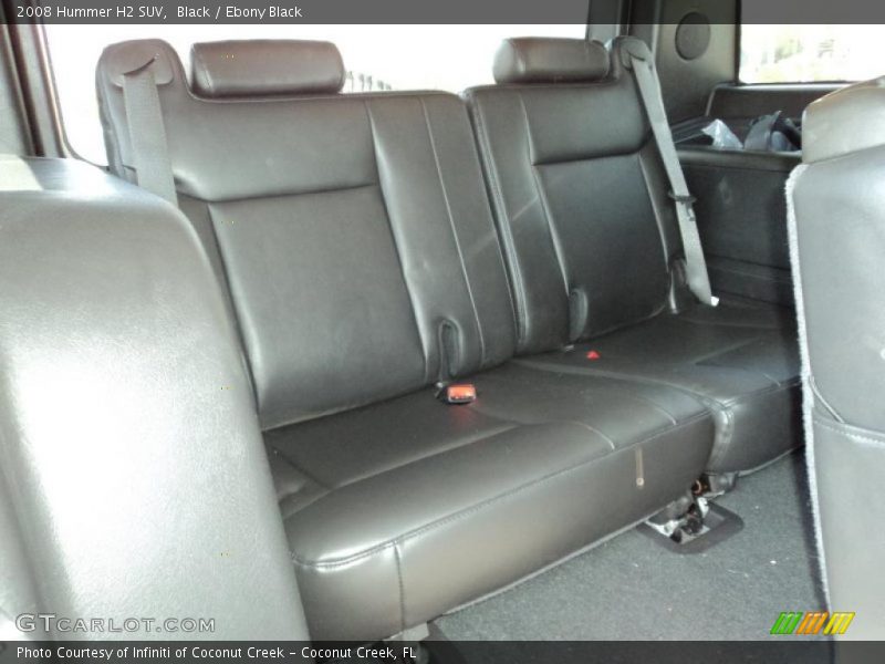 Black / Ebony Black 2008 Hummer H2 SUV