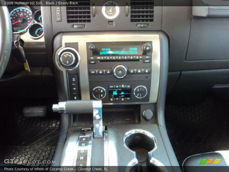 Controls of 2008 H2 SUV