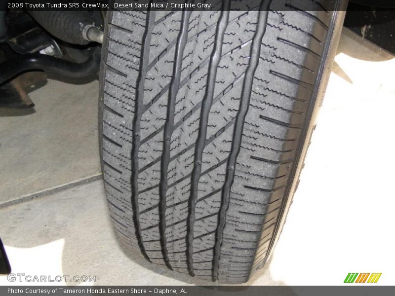 Desert Sand Mica / Graphite Gray 2008 Toyota Tundra SR5 CrewMax