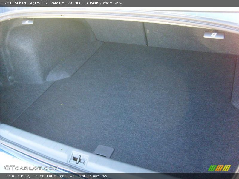 Azurite Blue Pearl / Warm Ivory 2011 Subaru Legacy 2.5i Premium