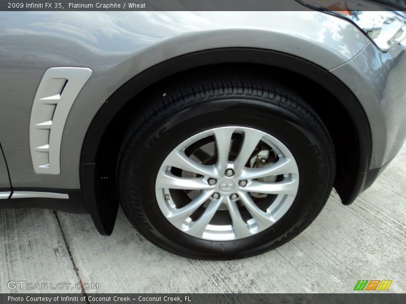 Platinum Graphite / Wheat 2009 Infiniti FX 35