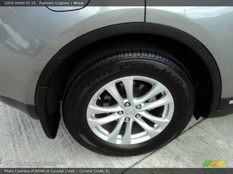 Platinum Graphite / Wheat 2009 Infiniti FX 35