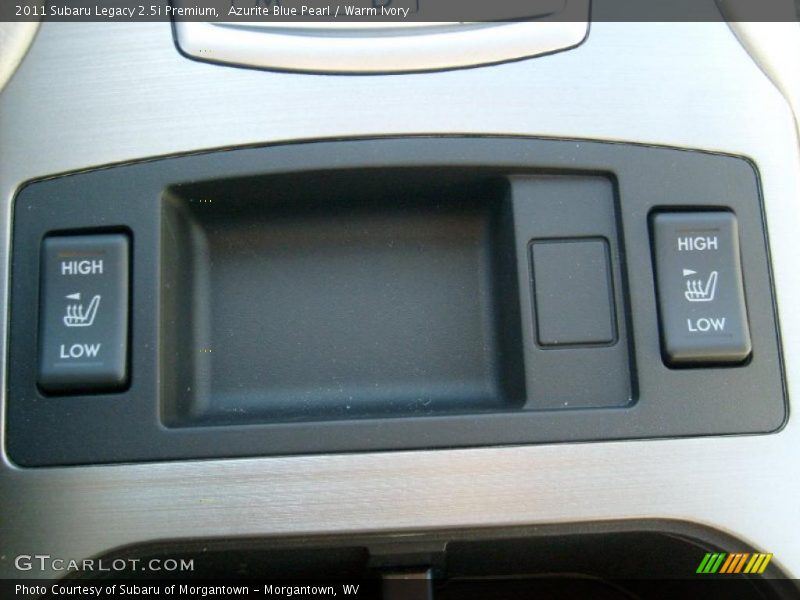 Azurite Blue Pearl / Warm Ivory 2011 Subaru Legacy 2.5i Premium