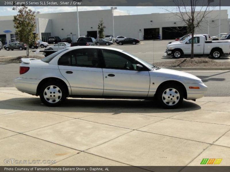 Silver / Gray 2002 Saturn S Series SL1 Sedan