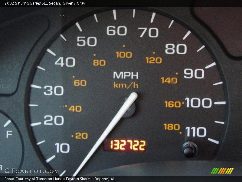 Silver / Gray 2002 Saturn S Series SL1 Sedan