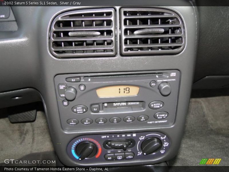 Silver / Gray 2002 Saturn S Series SL1 Sedan