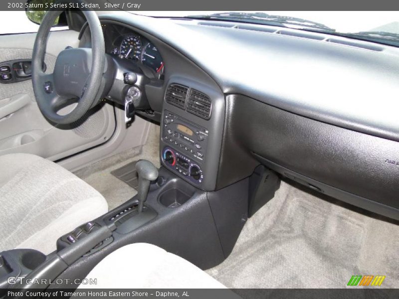 Silver / Gray 2002 Saturn S Series SL1 Sedan