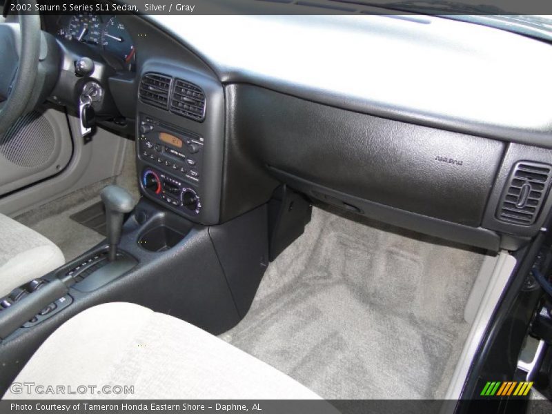 Silver / Gray 2002 Saturn S Series SL1 Sedan