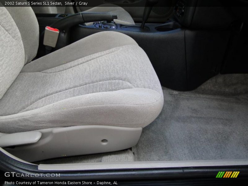 Silver / Gray 2002 Saturn S Series SL1 Sedan